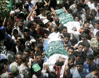 شهیدان من کتائب القسام شمال غزة الیوم