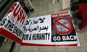 Tishrin: Bush's Mideast tour doomed to fail