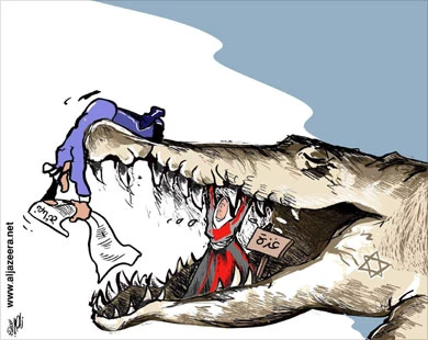Arabs and Gaza Wall