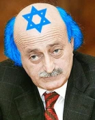 انا وزمیلی الهندی وجنبلاط