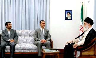 القائد:العلاقات الایرانیة السوریة المتینة