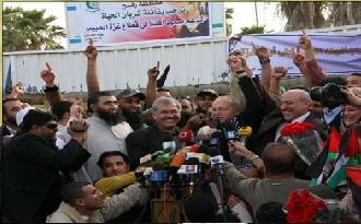 غالوی لقدسنا: حینما وطات اقدامی ارض قطاع غزه سجدت الله سجدتین