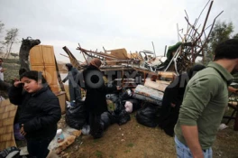 گزارش تصویری ازتخریب منزل یک خانواده فلسطینی