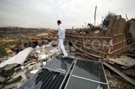 گزارش تصویری ازتخریب منزل یک خانواده فلسطینی