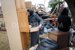 گزارش تصویری ازتخریب منزل یک خانواده فلسطینی