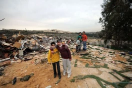 گزارش تصویری ازتخریب منزل یک خانواده فلسطینی