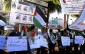 تظاهرات فلسطینی ها دررام الله