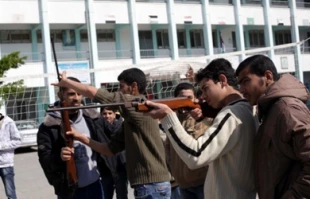 آموزش تک تیراندازی درغزه