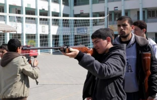 آموزش تک تیراندازی درغزه