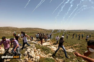 تصاویر درگیری فلسطینیان