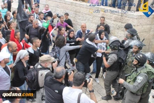 سرکوب تظاهرات فلسطینیان در یوم النکبه