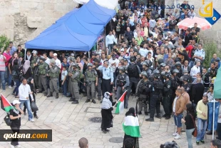سرکوب تظاهرات فلسطینیان در یوم النکبه