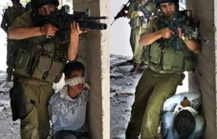 استفاده ازفلسطینیان بعنوان سپرانسانی جایزاست