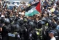 تظاهرات صدها فلسطینی