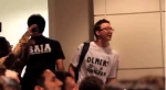 US activists interrupt Olmert's speech