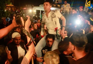 گزارش تصویری ازآزادی 26 اسیر فلسطینی