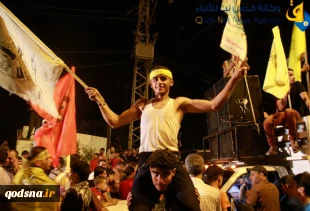 گزارش تصویری ازآزادی 26 اسیر فلسطینی