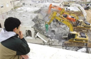 تخریب چند منزل فلسطینی ها در قدس