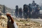 حمله صهیونیستها به تظاهرکنندگان و خبرنگاران فلسطینی
