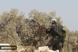 حمله صهیونیستها به تظاهرکنندگان و خبرنگاران فلسطینی