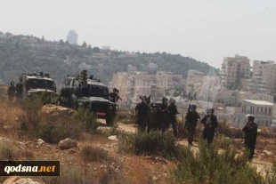 حمله صهیونیستها به تظاهرکنندگان و خبرنگاران فلسطینی