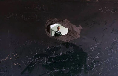 World must help Palestinian students