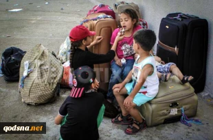 انتظارکودکان غزه در پشت درهای گذرگاه رفح