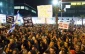 Hundreds of Israelis protest against poll results