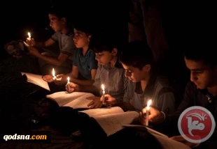تصاویر زندگی مردم غزه در تاریکی