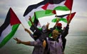Hundreds of Gazans protest at sea