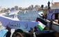 Hundreds of Gazans protest at sea