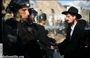 Prison 6: 200 haredim protest draft dodger's detainment