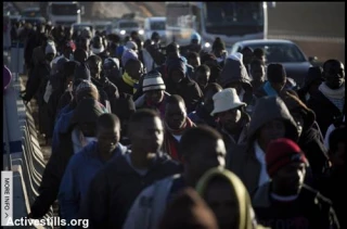 Photos: African refugees protest against Israeli policies