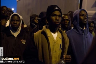 Photos: African refugees protest against Israeli policies