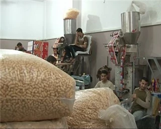 Gaza biscuit factory workers protest closure