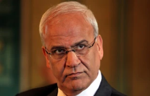 Erekat: Israel settler plans 'message' to Kerry not to return