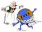 دردهای فلسطینیها نخستین کاریکاتور لاتوف در سال2014