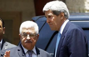 Abbas seeks NATO force in future Palestine