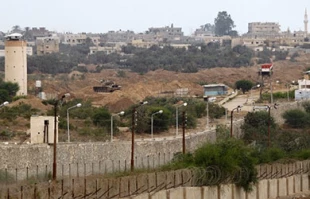 Egypt creating buffer zone along Gaza border