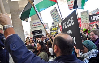 Protesters Challenge Pro-Israel Meeting in Washington