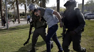 IOF quells a march on occasion of Land Day
