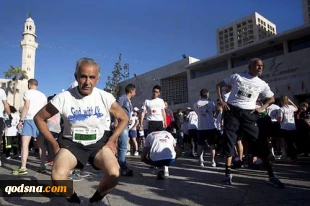 Thousands run the Palestine Marathon in Beit Lahm