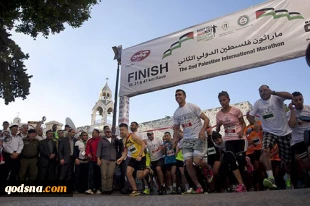 Thousands run the Palestine Marathon in Beit Lahm