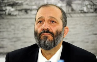 Aryeh Deri: Shas won't sit in gov't with Lapid