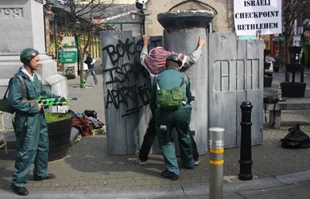 Irish activists protest CRH role in Israel’s apartheid wall