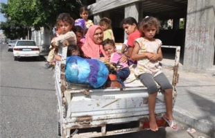 کوچ اجباری فلسطینی ها د غزه