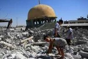 تخریب 4 مسجد امروزدرغزه