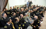 قائد الثورة الاسلامیة یستقبل عددمن قادة ومسؤولی القوة البحریة