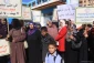 اعتراض زنان فلسطینی نسبت به تاخیر در بازسازی غزه