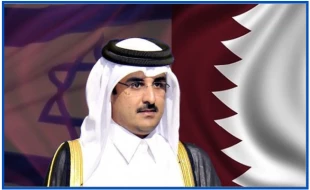 کمک قطر به اسراییل